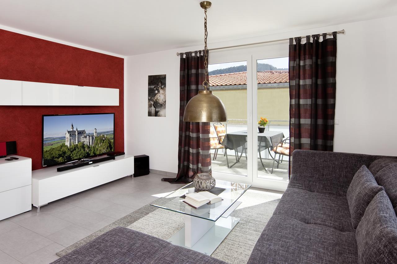 Ferienwohnung Schlossblick - City Füssen Exterior foto